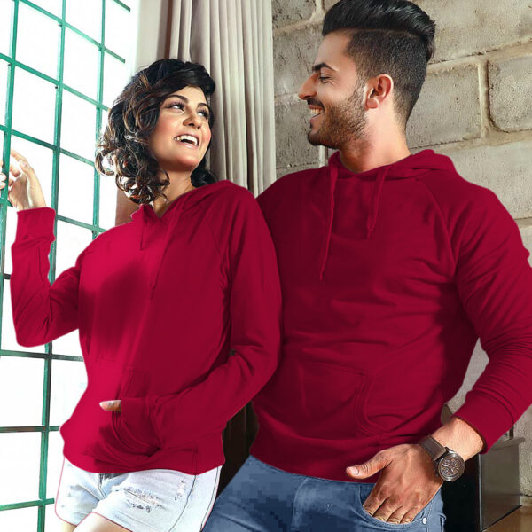 Couple Hoodies - Plain Hoodie
