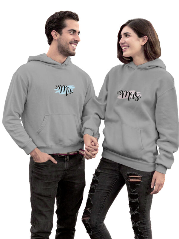 Couple Hoodies - Mr and Mrs
