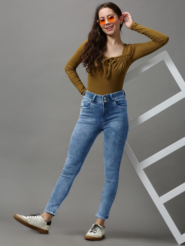 Denim High Waist skinny Jeans