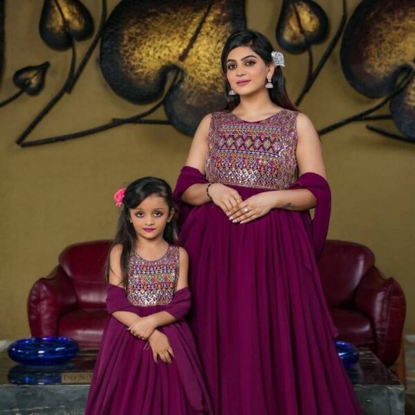 designer gown -mother daughter special