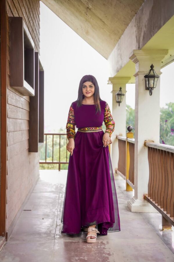 designer party wear gown