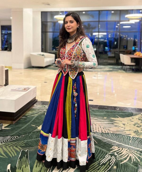 designer printed lehenga choli