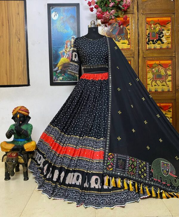 Printed Lehenga Choli