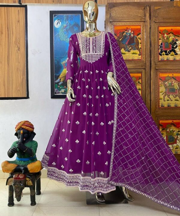 Anarkali gown
