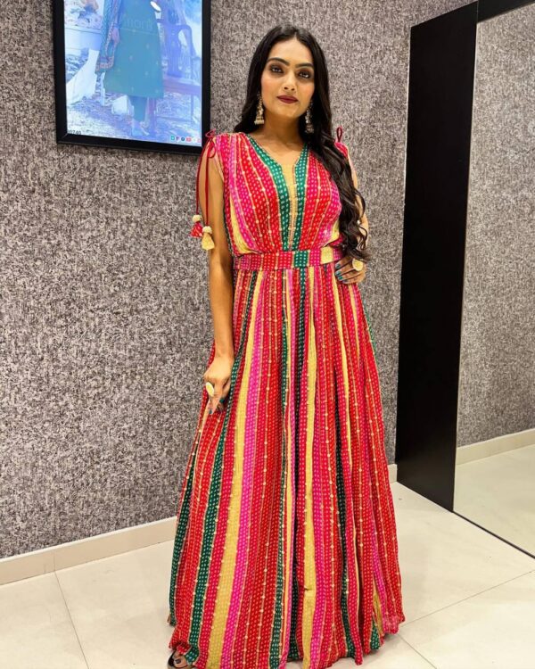 designer party wear gown