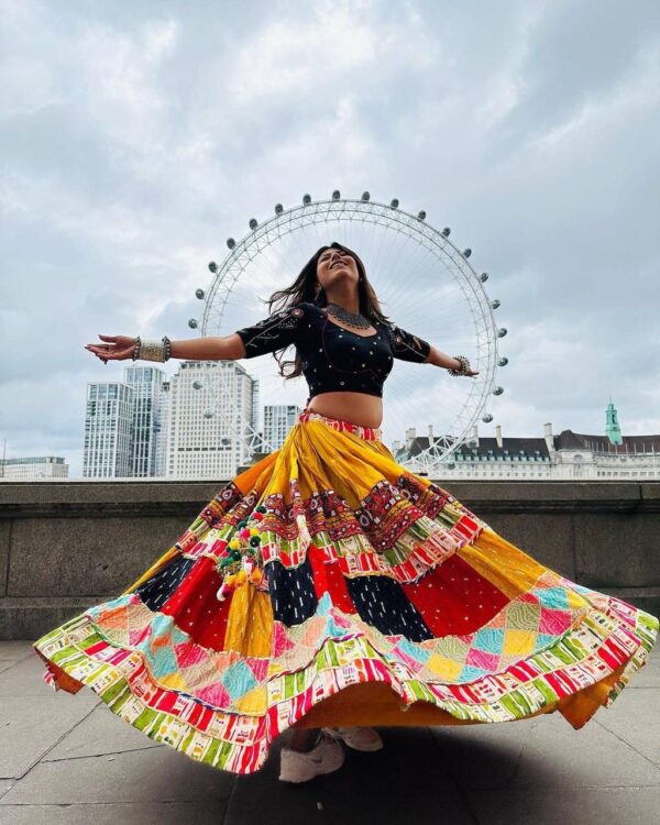 Printed lehenga choli