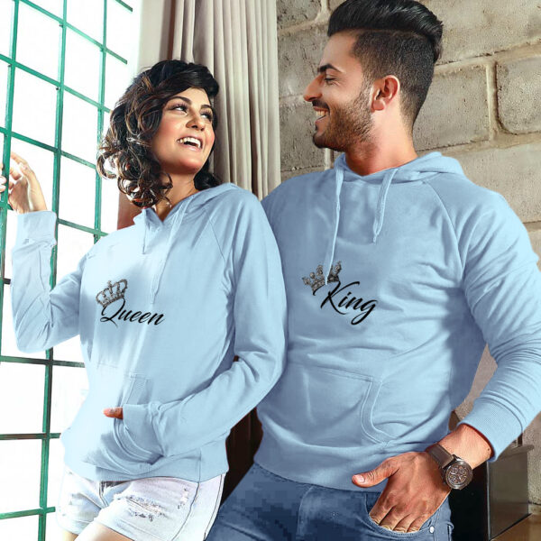 Couple Hoodies - King Queen