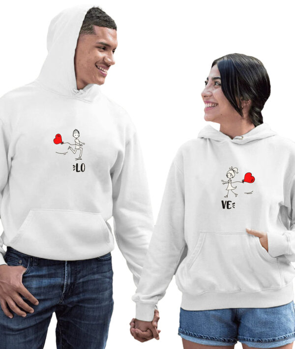 Couple Hoodies - Love