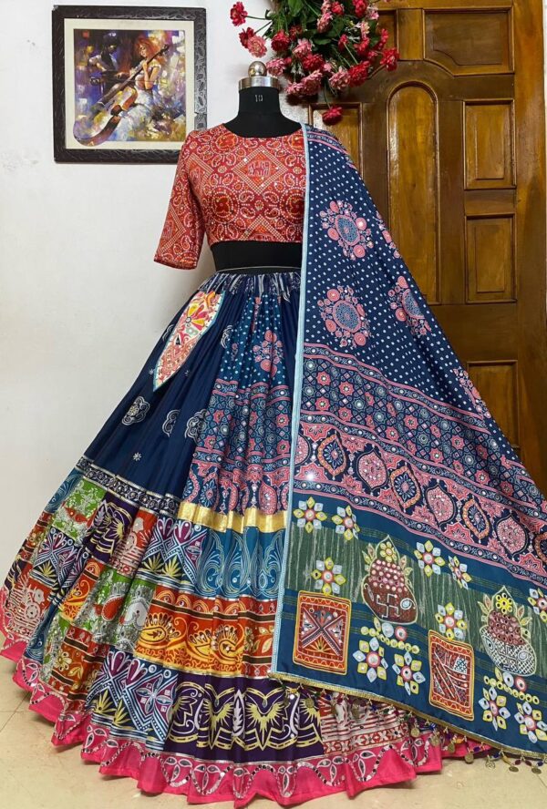 Designer printed lehenga choli