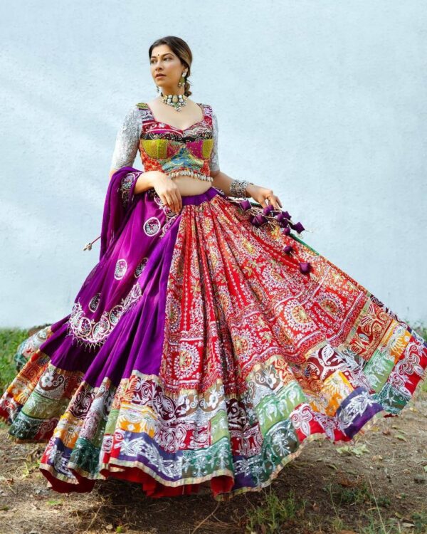 Designer printed lehenga choli