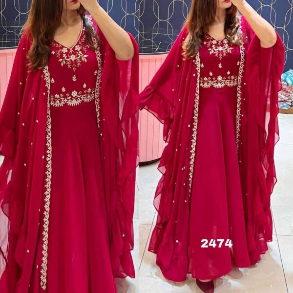 Anarkali gown