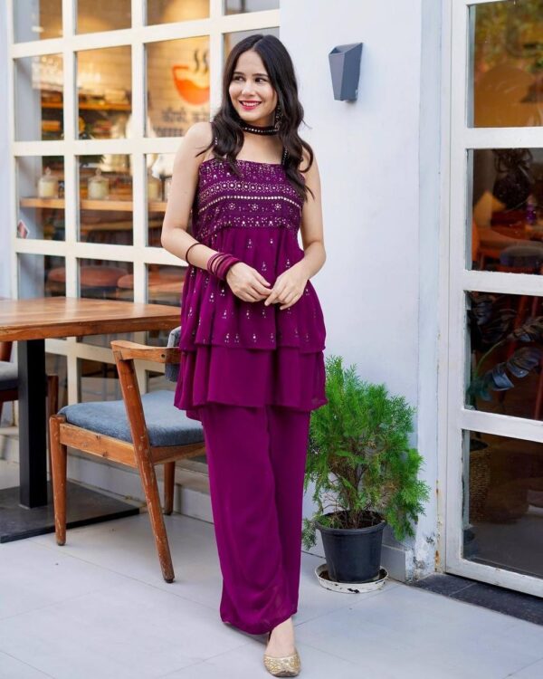 Kurti plazo for girl