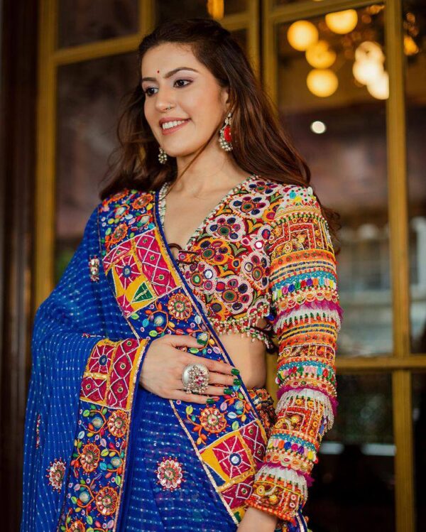 Designer printed lehenga choli