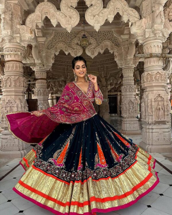 Printed lehenga choli