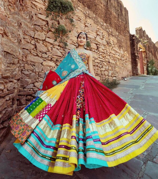 Printed lehenga choli