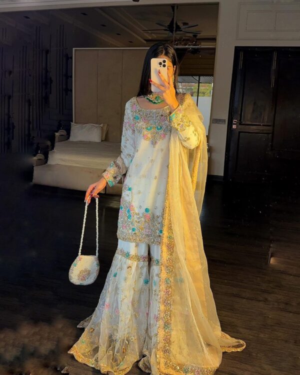 KURTI-SHARARA WITH DUPATTA